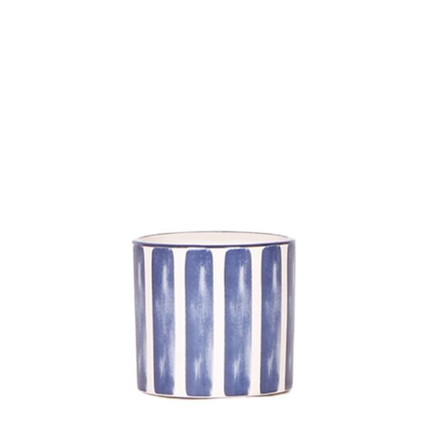 Kolibri Home | Painted stripe  - Blue - Ø6cm