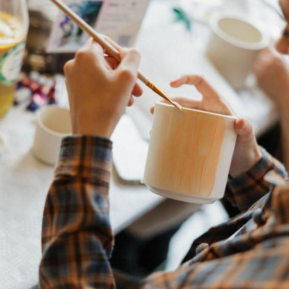 Kolibri Creatives | Verfpakket voor het schilderen van bloempotten + succulenten | voor minimaal 4 personen | Creatieve visionair