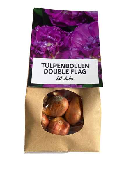 Double flag - Tulpenbollen 20 stuks