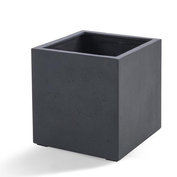 Pot Grigio Cube Antraciet - D50 x H50