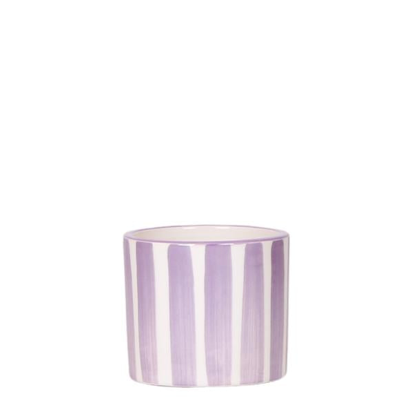 Kolibri Home | Painted stripe  - Lilac - Ø6cm