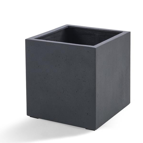 Pot Grigio Cube Antraciet - D60 x H60