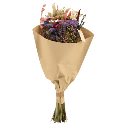 Droogbloemen Field Bouquet Pink - Ø20cm - ↕50cm