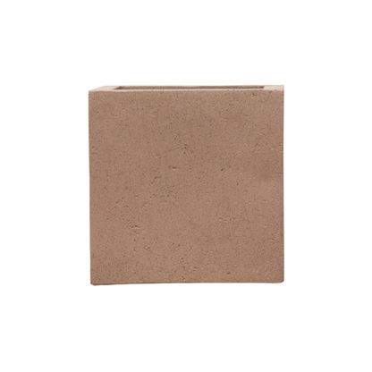 Pot Grigio Cube Bronze - D50 x H50