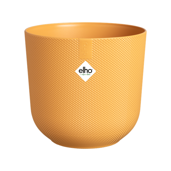 Pot elho Jazz Round amber yellow - D23 x H21