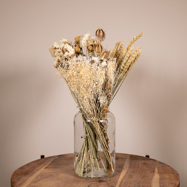 Droogbloemen Field Bouquet Natural - Ø15cm - ↕35cm