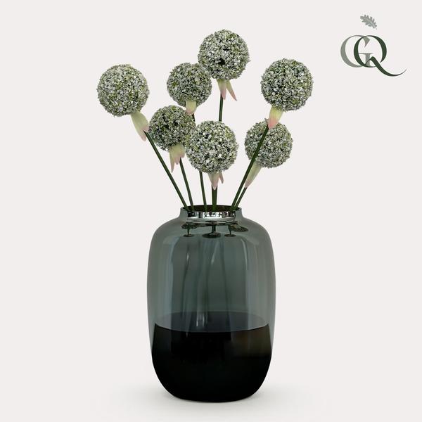 Kunstbloemen Solo - White - Allium Flower - x 7 - 70 cm